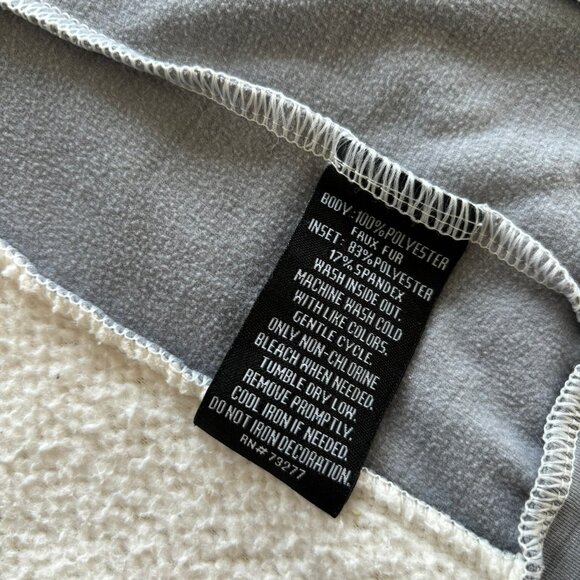 FILA Zip Up Fleece Teddy Jacket, Sport Tru-Warm Sz M - Picture 4 of 5